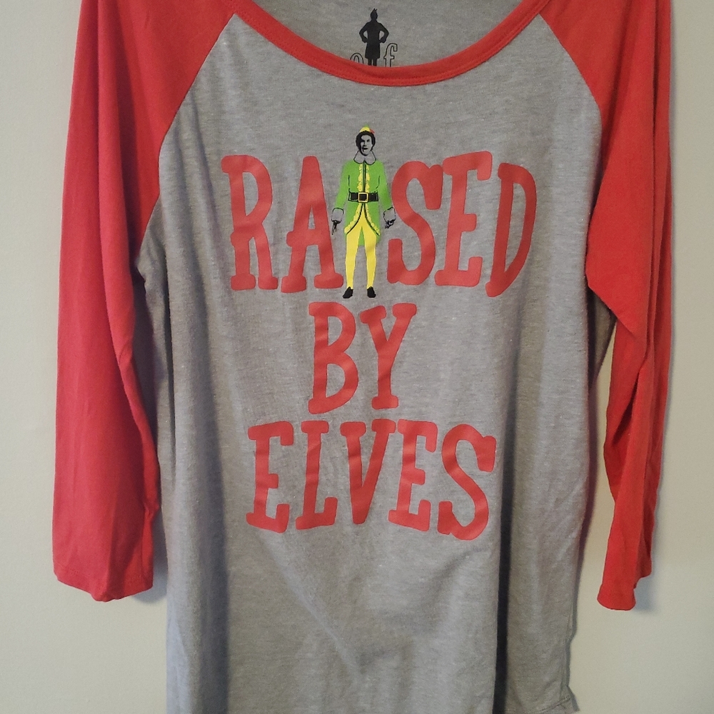 Ripple Junction t shirt. 3/4 length sleeves.  Size L women's.